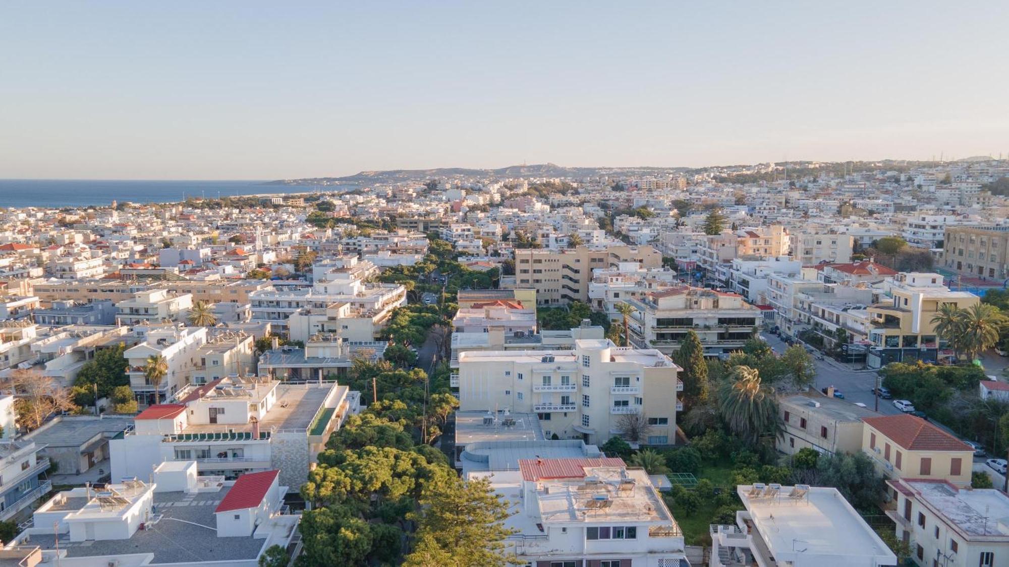 הוילה Rhodes City San Francisco Maizonette מראה חיצוני תמונה