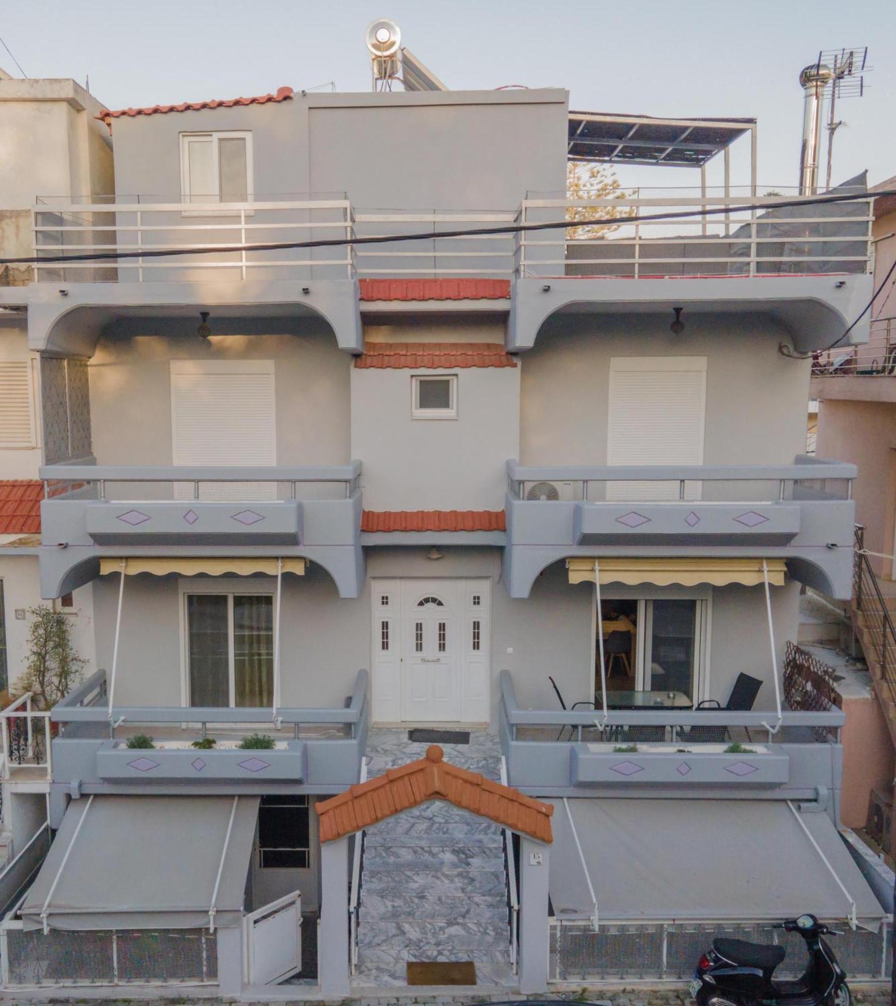 הוילה Rhodes City San Francisco Maizonette מראה חיצוני תמונה